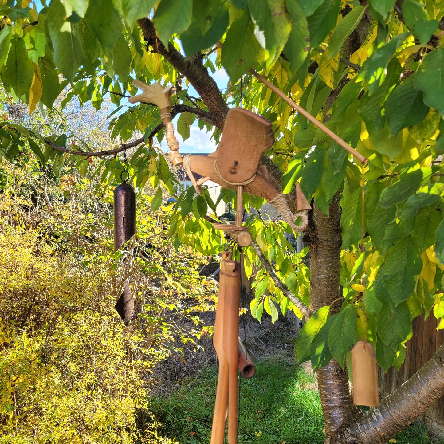 Coconut Dragon Wind Chimes