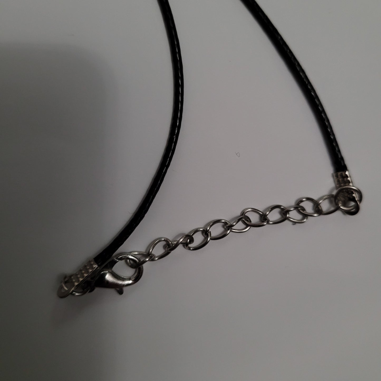 Red jasper wire cage necklace