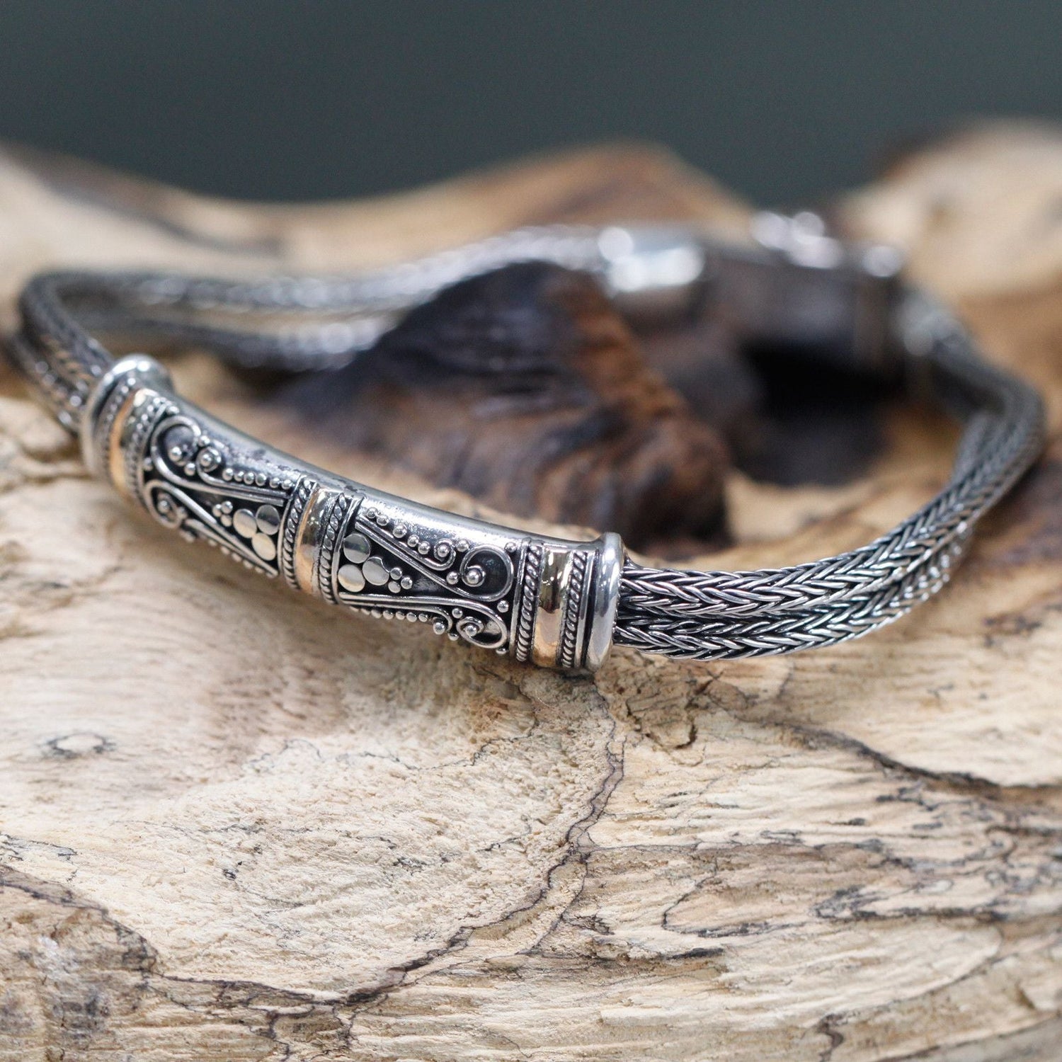 Silver and gold