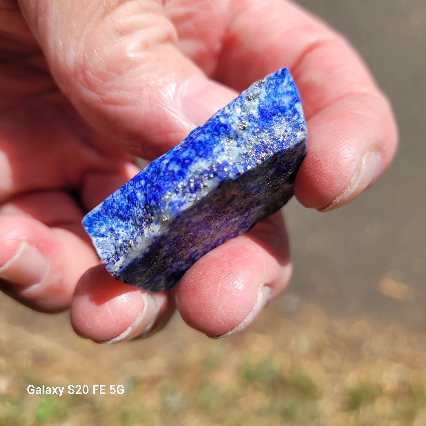 Lapis lazuli from Indonesia