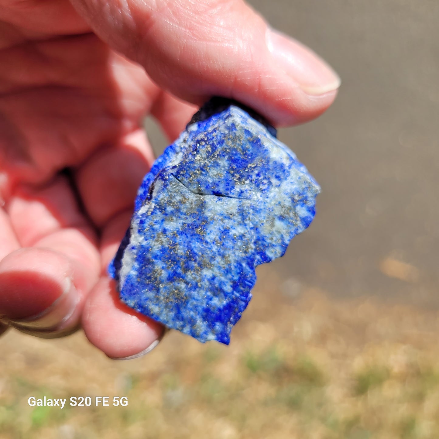 Lapis lazuli from Indonesia