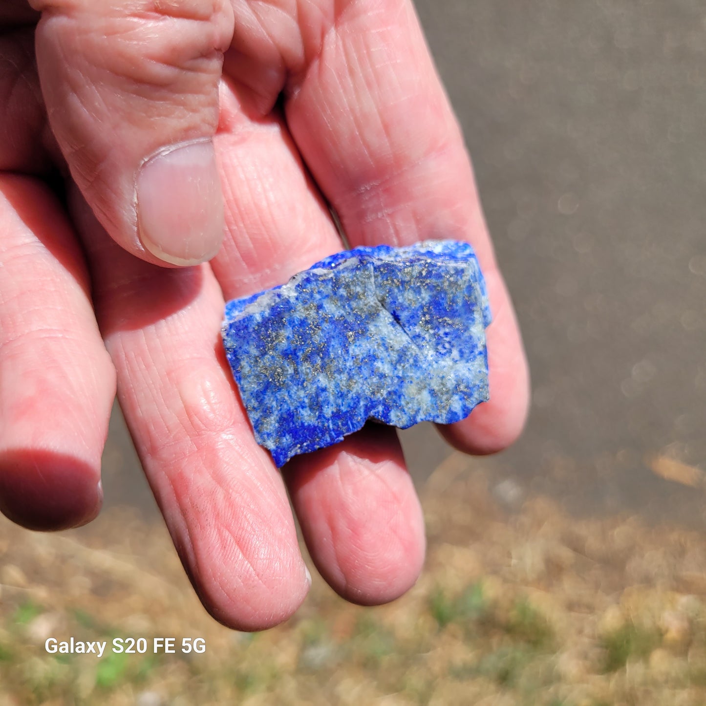 Lapis lazuli from Indonesia