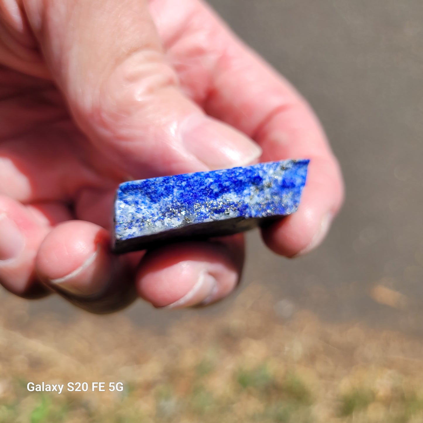 Lapis lazuli from Indonesia