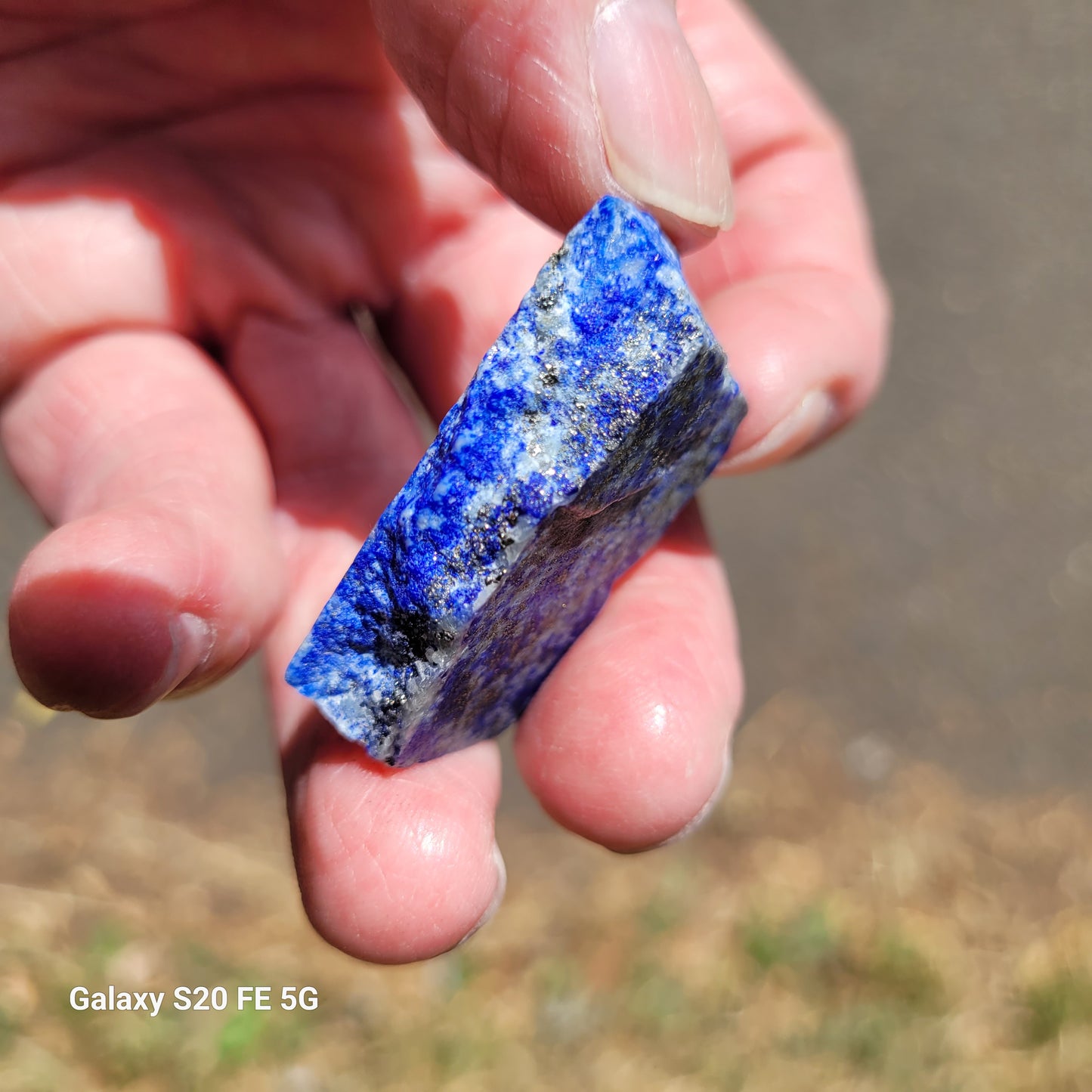 Lapis lazuli from Indonesia