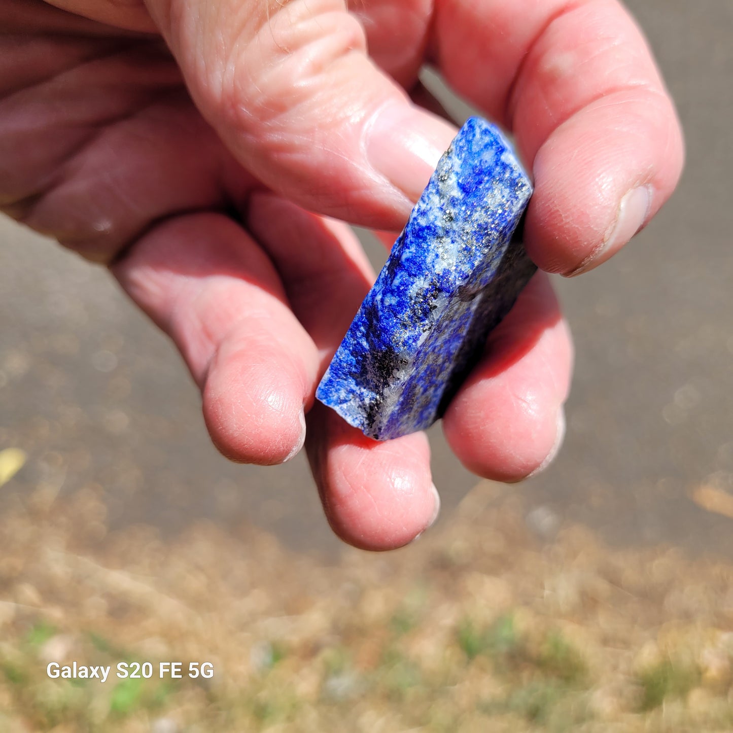Lapis lazuli from Indonesia