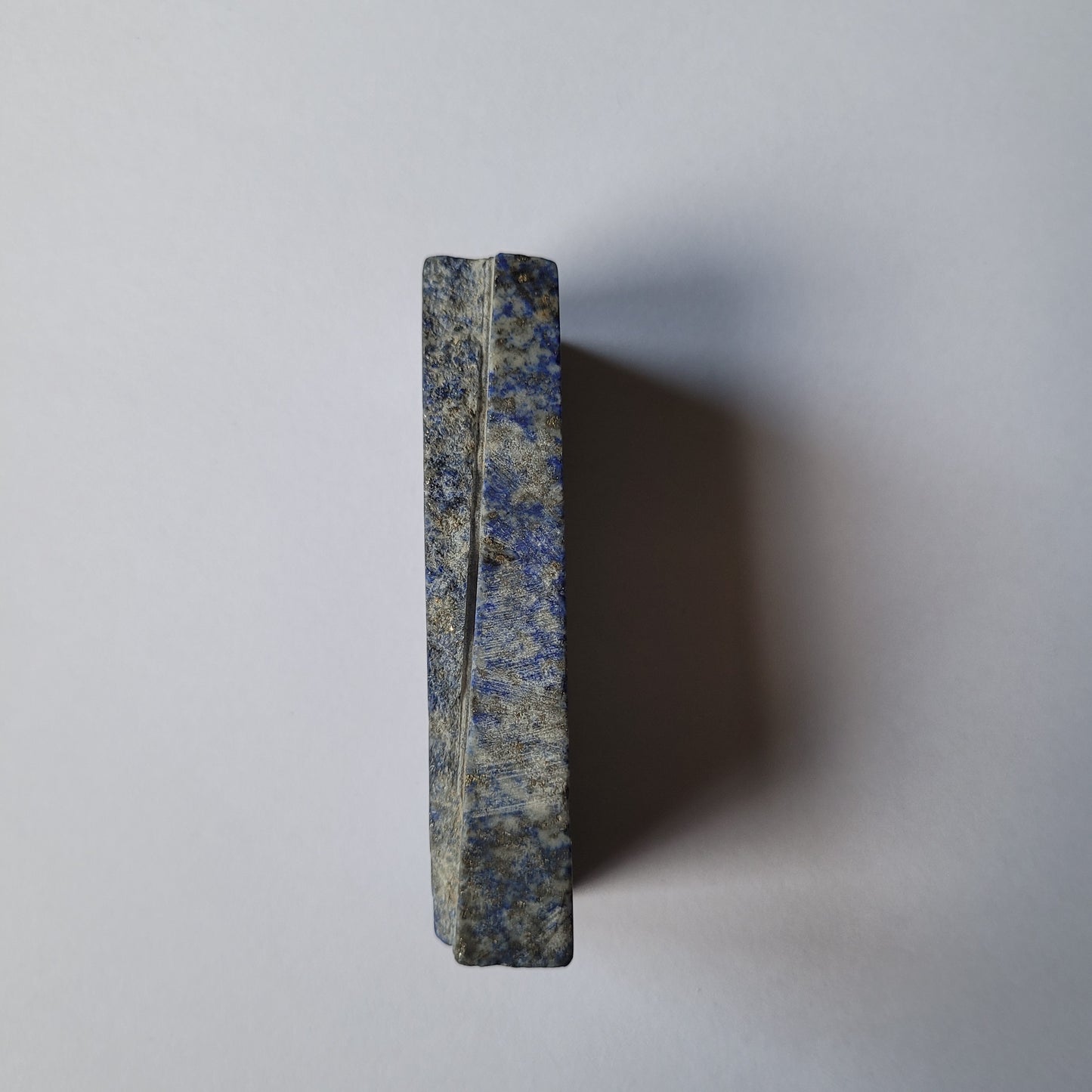 Lapis lazuli slightly polished