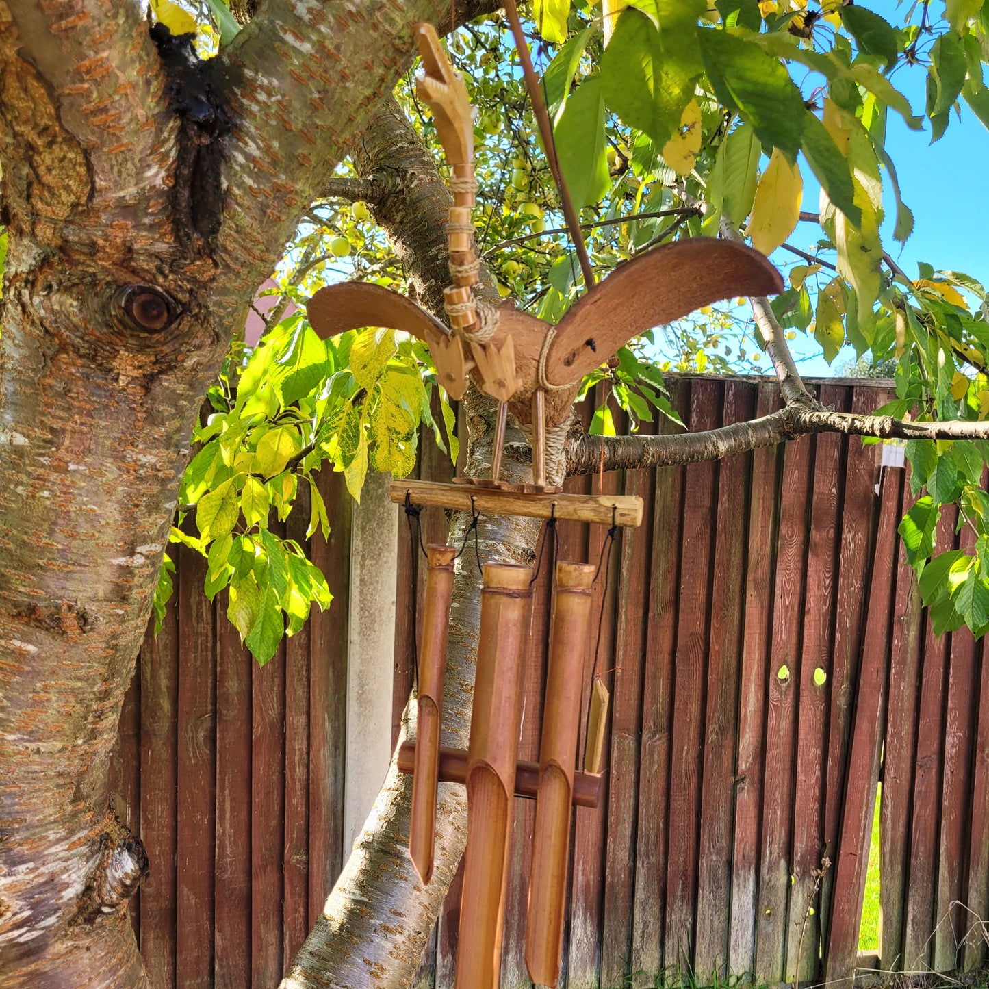 Coconut Dragon Wind Chimes
