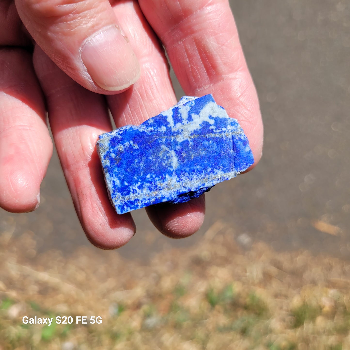 Lapis lazuli from Indonesia