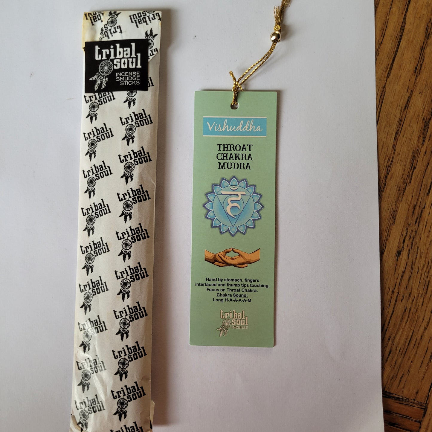 Tribal Soul Incense Sticks - 7 Chakras with Message Card