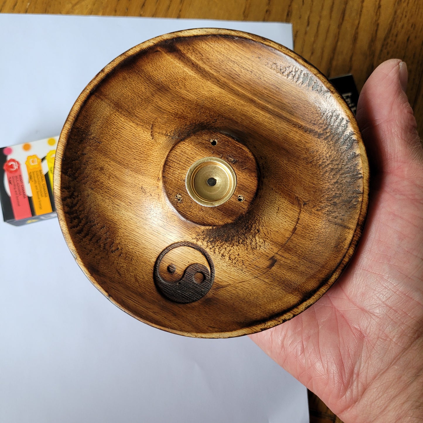 7 chakra incense and burner