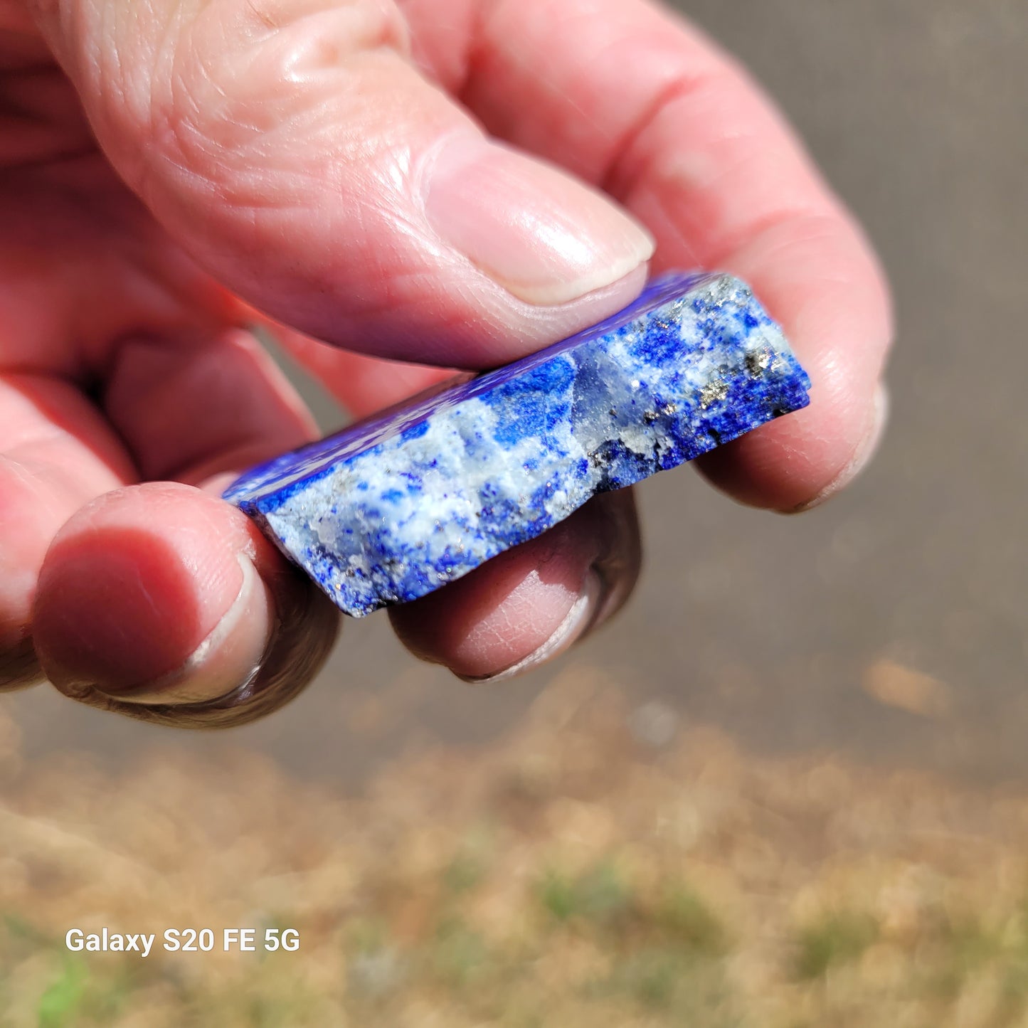 Lapis lazuli from Indonesia