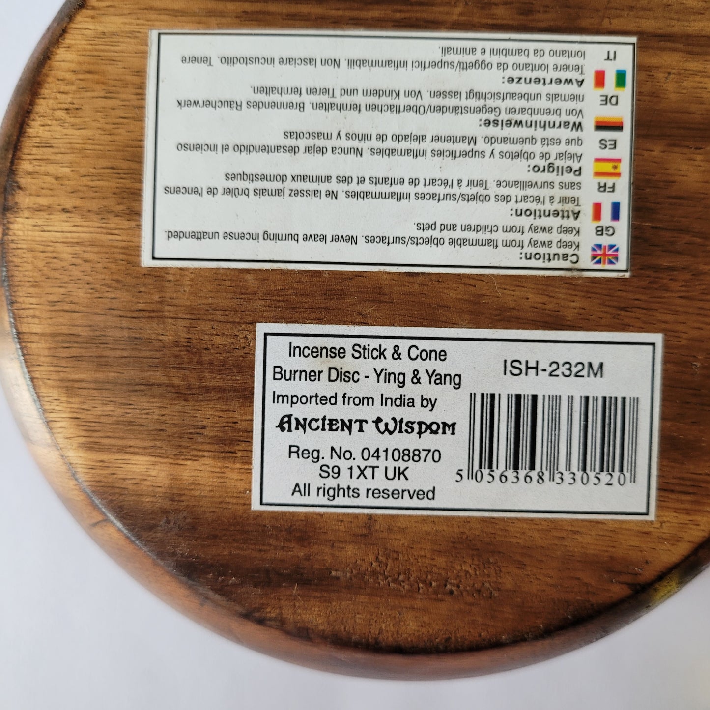 7 chakra incense and burner